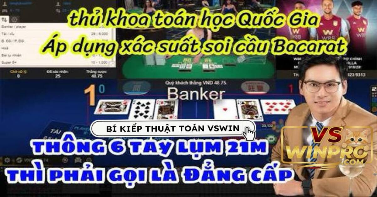 Bí kiếp chơi Baccarat VSwin luôn thắng