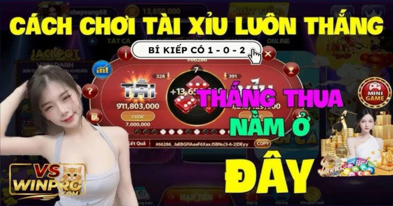 Read more about the article Mẹo Chơi Tài Xỉu VSwin Dễ Thắng – Bí Quyết Cao Thủ Gấp Thép, Bắt Cầu Chuẩn