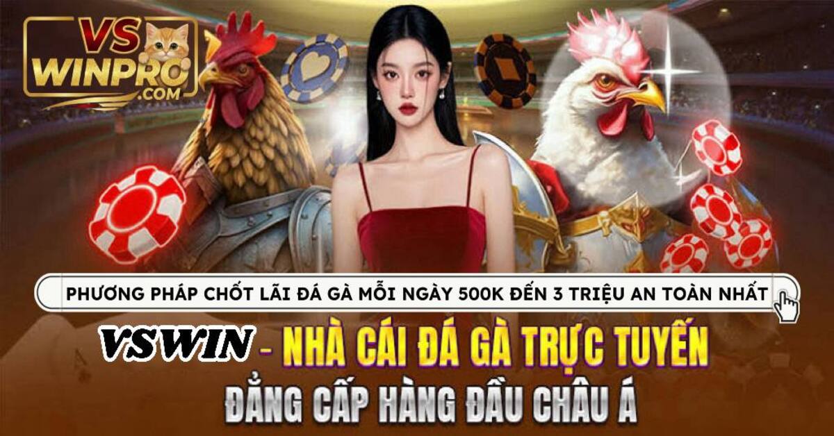 Phương pháp chốt lãi Đá Gà VSwin an toàn